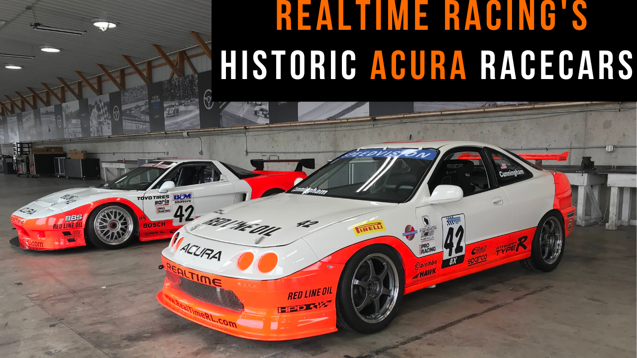 RealTime Racing's Historic Acura Racecars